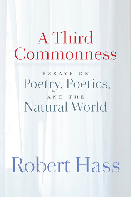 A Third Commonness: Essays on Poetry, Poetics, and the Natural World - Ingram